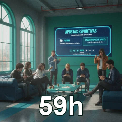 Celular com login na 59h e acesso rápido ao menu