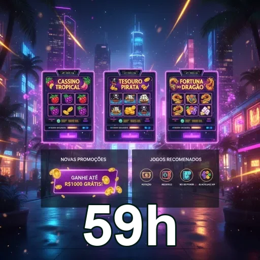 Jogue com praticidade em uma plataforma confiável - 59h