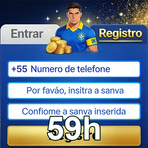 Tela da 59h no celular com navegação leve e segura