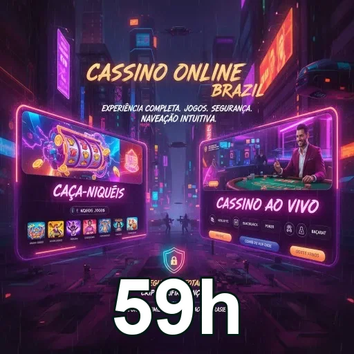 Promoções da 59h no celular com interface simples