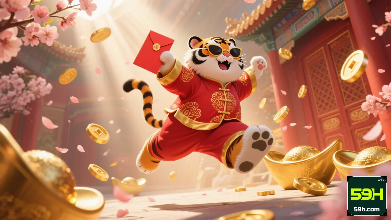 Imagem de jogador feliz aproveitando bônus sem compromisso na plataforma 59h, confiável e premium.